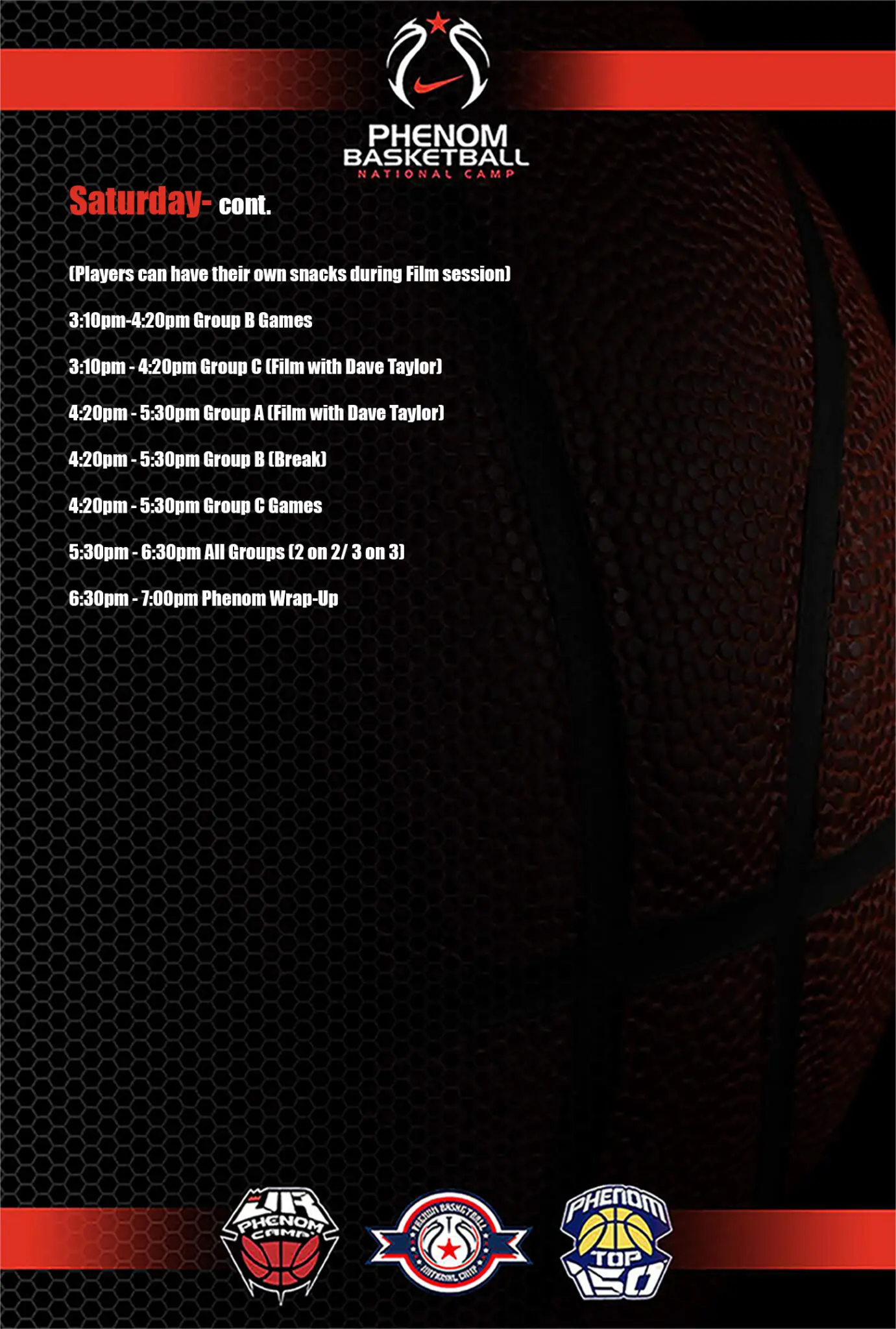 2024 GIRLS SATURDAY page 3 SCHEDULE copy