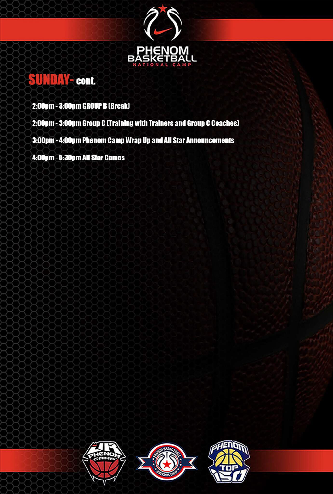 2024 revised GIRLS SUNDAY page 3 SCHEDULE copy