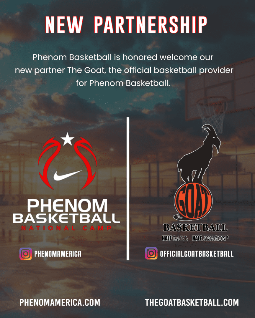 Phenom Basketball partners with The Goat.